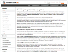 Tablet Screenshot of konten-check24.de
